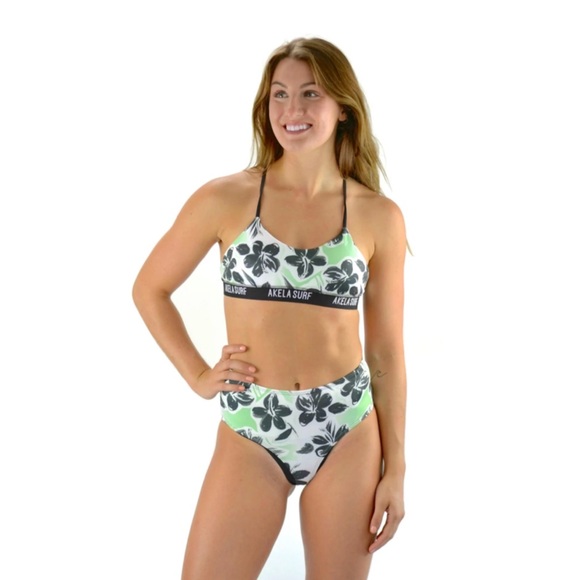 Akela Surf Marylin Neoprene Bikini Bottoms In Mint - Picture 9 of 9